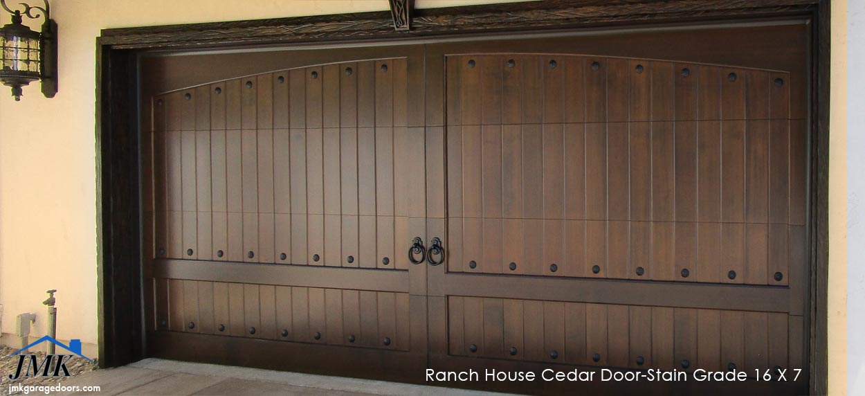Wood Sectional Garage Doors