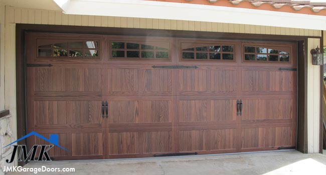 Residential Garage Doors Installation Wood Woodlike