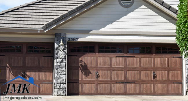 Residential Garage Doors Installation Wood Woodlike